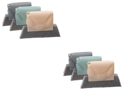 FRCOLOR 6stücke Praktische Reinigungstools Fensterbürste Schmutzbürste Für Fugen Und Rillen Für Küchen Badezimmer Und Schwer Zugängliche Ecken