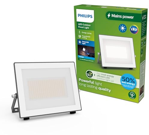 PHILIPS Lois, Proiettore UltraEfficient per Esterni, 24 W, 5000 K, Antracite