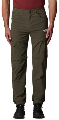THE NORTH FACE NF0A8BR421L M Exploration Conv Reg Tapered Pant - EU Pantaloni Sportivi Uomo New Taupe Green Taglia 28