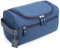 H&S Kulturbeutel Damen zum Aufhängen - Kulturtasche Herren - Waschtasche Kosmetiktasche - Waschbeutel groß - Toilettentasche - Für Zuhause oder auf Reisen - Blau