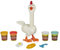 Play-Doh E6647 Animal Crew Cluck-a-Dee Verrücktes Huhn, Bauernhof-Spielset mit 4 Farben Knete