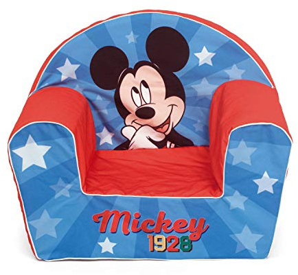 ARDITEX WD13021 Sofá Desenfundable de Espuma 42x52x32cm de Disney-Mickey