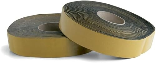 NMC Kautschuk Platte 6-32mm selbstklebend Insul Roll XT Isolierung Dämmung, Brandverhalten B-s3, d0 (NMC Insultape Kautschuk Klebeband 15m x 50mm x 3mm)