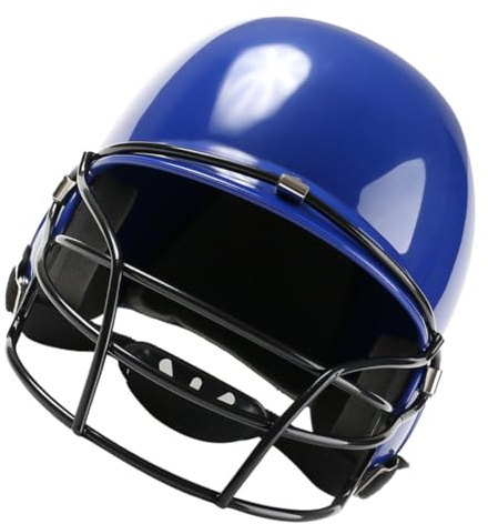 LRXIYODE Casque de Baseball Professionnel Bleu Coussin Intérieur et Trous D'aération en Abs pour Sports de Plein Air et Frappe Sécurisée