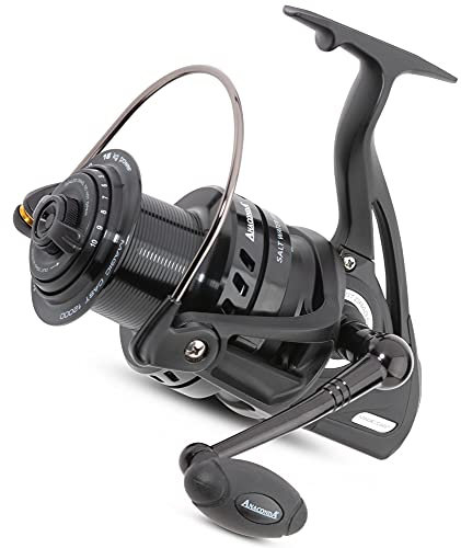 ANACONDA Magic Cast 12000 Karpfenrolle - Rolle zum Karpfenangeln, Angelrolle, Weitwurfrolle für Karpfen