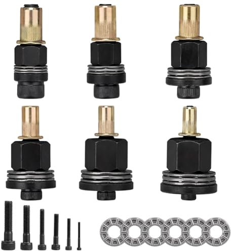 Muuoeou Nut Nut Tool Set M3-M10 för manuell och elektrisk borrmaskin, perfekt för och reparationer
