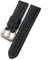 Kohlefaser-Kalbsleder-Uhrenarmband, 24 mm, 26 mm, passend für Luminor Submersible Pam01119 01663, leuchtendes Nylon-Uhrenarmband/Schwarz-Creme-Silber/24 mm