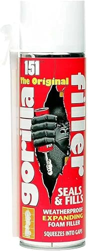 500ml, The Original Spray Filler, Weatherproof Expanding Foam, Professional Grade Gap Filler & Sealant for Wood, Metal, Brick, Stone, Paintable, Sandable, Airtight Seal for Indoor & Outdoor Use