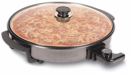 PYRAMIDEA PM1500 Padella Cottura Multifunzione, Acciaio, Nero