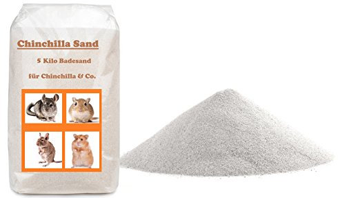 Kultpfötchen 5kg Chinchilla Sand für Nager und Co - wählbar auch 1kg - 10kg - 25kg - 30kg