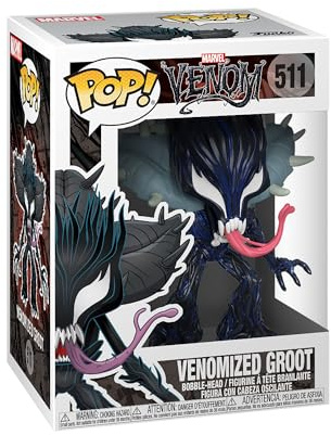 Funko Pop! Bobble: Marvel: Venom - Groot - Figura de Vinilo Coleccionable - Idea de Regalo- Mercancia Oficial - Juguetes para Niños y Adultos - Comic Books Fans - Muñeco para Coleccionistas