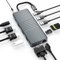 USB C Docking Station Dual Monitor 12 in 1 USB C Hub Triple Display Multiport Adapter with 2HDMI 4K,VGA,4 USB, Ethernet, PD 100w and SD/TF, Laptop Docking Station for Macbook,Windows,Lenovo, HP,DELL
