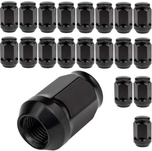 GAsuppply 20 x Tuercas de rueda I M12×1,25 con asiento cónico I Para Nissan Altima, Maxima, Pathfinder, Rogue, Sentra, Subaru Outback y Forester