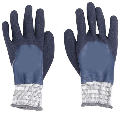 Marhynchus Gants Isolés électriques 1000V, Isolation de Paume en Caoutchouc pour le Travail D'électricien, 2 Paires de Gants de Protection Antidérapants contre les Chocs, Respirants et