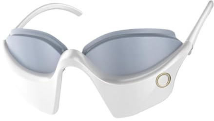 Whnbuij Masajeador de ojos con calor, herramientas de masaje ocular, máscara de sueño recargable, temporizador inteligente de 360 grados para aliviar la fatiga