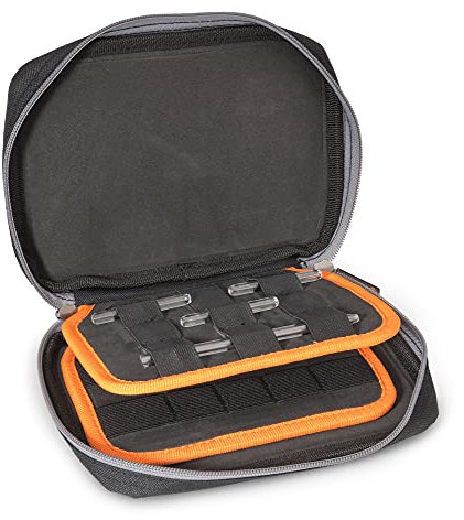 IRON TROUT Glass Pouch S - Angeltasche, Tasche für Angelzubehör, Transporttasche, Ködertasche, Tasche für Glasgewichte