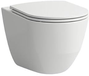 Laufen PRO WC suspendu Comfort, sans rebord, 360x560mm, fixation cachée, H821962A000001, H821962A000001, Colorazione: bianco