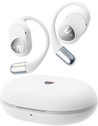 SoundPEATS GoFree 2 Auriculares Bluetooth 5.3 Auriculares Deportivos Bluetooth con Ganchos para Las Orejas Códec LDAC de Audio de Hi-Res, Controlador Multipunto de 16,2 mm, 35 Horas, Diseño Ligero