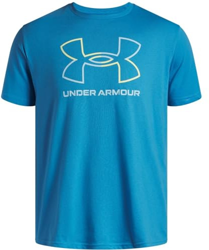 Under Armour Men's Global Foundation Short Sleeve T Shirt, 452 Blue, SM