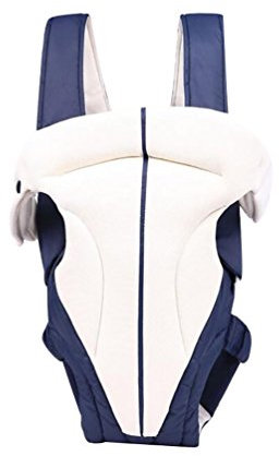 YOUJIA Praktisch Kindertrage Babytrage - Bauchtrage, Rückentrage und Hüfttrage - Hände frei (Dunkel Blau)