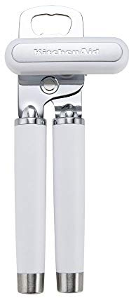 KitchenAid KO199OHWHA Gourmet Multifunction Can Opener, One Size, Matte White