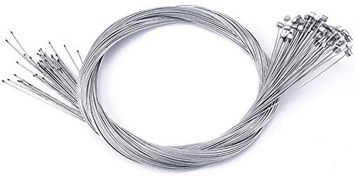 Lezed Fahrrad Bremskabel Bremszug Cable Bowdenzug Bremsseil Bremsen Kabel, hintere innere Bremsen Kabel Kerndrähte für Fahrrad MTB Rennrad 1,75M 1,4mm 20 Stück