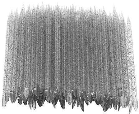 100 pieces disposable cuticle pusher, cuticle pusher remover cleaner for fingernail, cuticle cleaning and nail care for beginners and professional nail technicians(black)