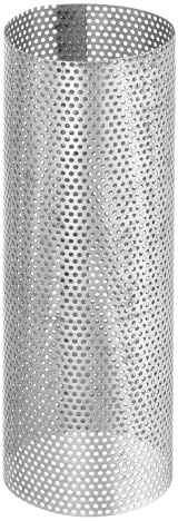PATIKIL Schermo Antiscintilla Per Tubo Stufa Da 2.4 Pollici 1 Pezzo Filtro Camino In Acciaio Inox 304 Fori Da 0.06 Pollici Per Accessori Stufa Da Tenda Da Campeggio Lunghezza 7.09 Pollici