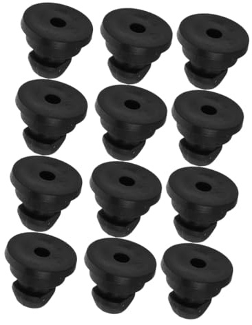 HORIALENCE 12 piezas Patas de Goma Antideslizantes Resistentes al Calor para Olla Arrocera y Olla Presión Protectoras para Encimeras y Suelos Soporte Estable Multifuncional para