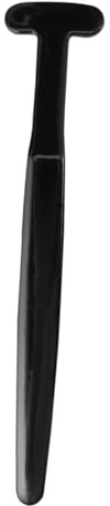 HEATSHAKING Spazzolino per Lingua in Plastico Nero 2 Pezzi Rimuove Accumulo e Riduce Alito Cattivo Strumento per Pulizia Orale Quotidiana
