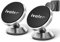 Iman Móvil Coche, Soporte,ivoler 2 Pack Soporte Magnético para Salpicadero 360° Rotación Universal con Adhesivo para Phone Samsung y más - Plateado