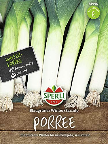 Poireaux d'hiver/farinto bleu-vert