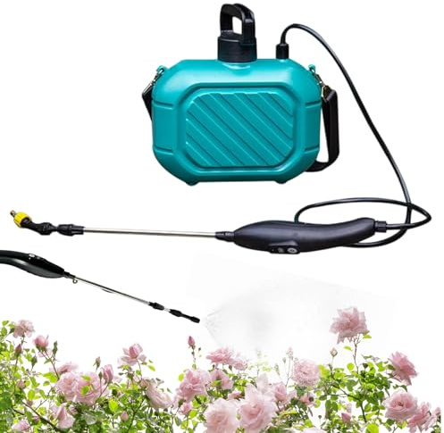 Pulvérisateur de Jardin Électrique | Pulvérisateur Extérieur Rechargeable 5L | Épandage Fertilisant Électrique pour Jardinage Agriculture Serre Pelouse
