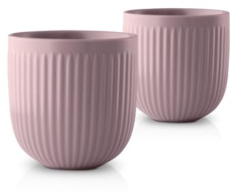 Eva Trio Legio Nova Taza 34 cl sin asa 2 St. Berry | Porcelana duradera para el día a día y para ocasiones festivas | Berry