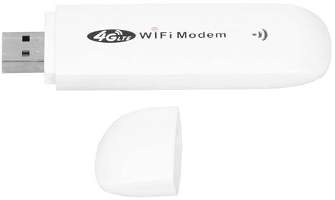Dioche 4G LTE UsbMódem Dongle WiFi 4G LTE con Ranura para Tarjeta SIM, Mini Enrutador Inalámbrico, Plug and Play, Internet de Alta Velocidad, Admite hasta 10 Dispositivos
