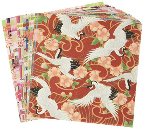 Kamiso Sansho Washi Chiyo Paper Hana Kyo-yuzen Type 1