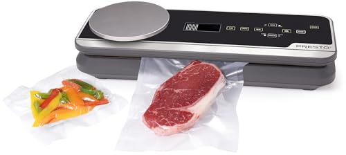 Presto 05623 FreshDaddy Premium Electric Vacuum Sealer with Digital Scale