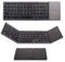 Tiardey Faltbare Bluetooth-Tastatur, kabellose Tastatur mit Trackpad, Mausklickfunktion, wiederaufladbare Mini-Tastatur für Laptops, Mobiltelefone, Tablets, kompatibel?;;;