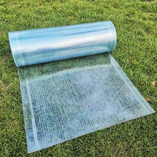Pannello di copertura in policarbonato, resistente ai raggi UV e impermeabile, piastra di ricambio per serra, giardino, tettoia facile da piegare e tagliare, adattabile (0,5 x 1 m)