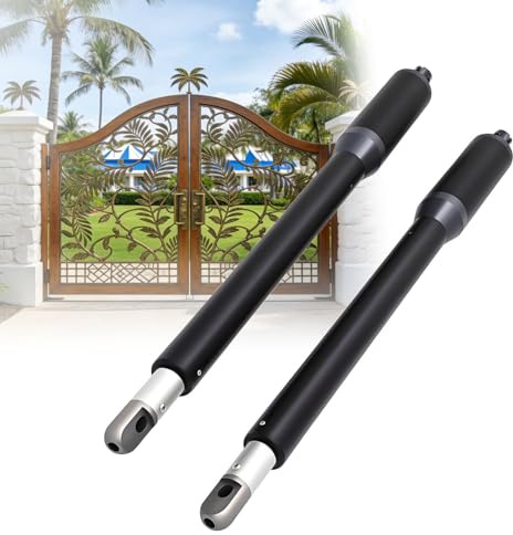 WTRYRN Ouvre-Portail Double, ouvre-Portail électrique Double battant, capacité de 136 kg avec télécommande pour portails résidentiels et commerciaux