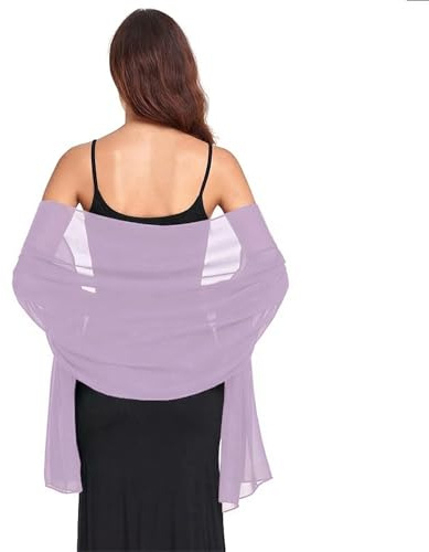 Van Der Rich ® - Silk Mussel Scarf Lätt Sjal - Kvinnor