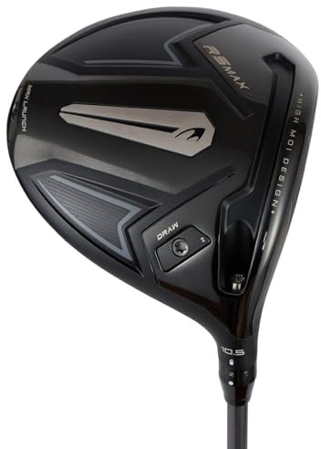 Benross RS MAX Golf Driver (10.5°) – Regular Flex – High‑MOI Design, Carbon Crown, FFT Face & Tungsten Weighting for Forgiving Distance