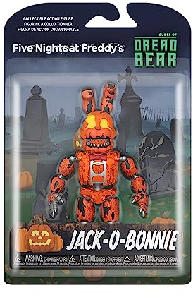 Funko Action Figure: Five Nights At Freddy's (FNAF) 's - Jack-O-Bonnie - (Five Nights At Freddy's (FNAF) ) Dreadbear - Jack-o-Bonnie - Collectable Toy - Gift Idea - Official Merchandise