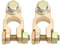 Anruyi 2 PCS M8 Car Battery Terminals - Quick Release Round Post Clamp Connectors