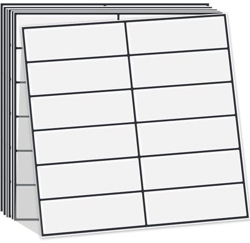 DEWOO Blanco Vinilo Azulejos Adhesivo Pared Cocina y Baño Rectángulos Metro Papel Ladrillo (10-Piezas, 30.5 x 30.5cm)