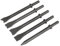 Sealey Air Chisel Set, 5pc, 170mm, .401 Shank - SA11C