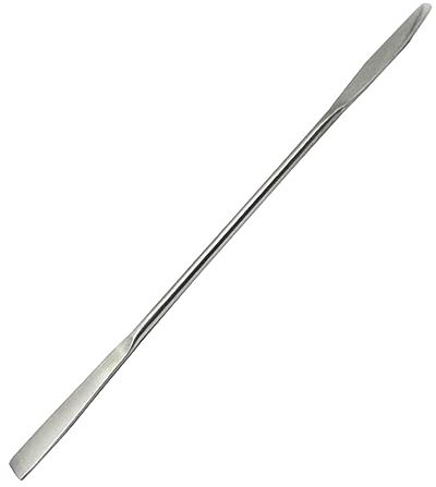 minkissy Makeup Mixing Tool Stainless Rod Makeup Spatula for Foundation for Face Artist Cream Foundation Mixing Stick Silver