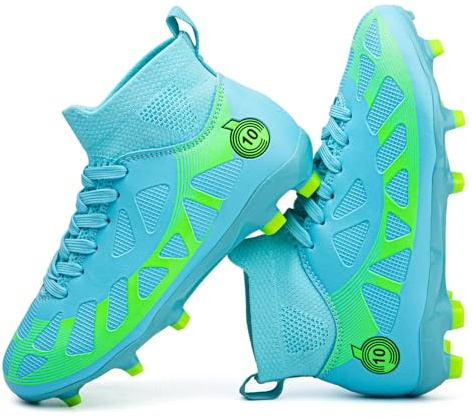 WOwallet Football Boots Kids Boys Girls Athletic Outdoor Football Shoes
