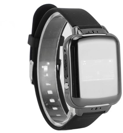 Montre Intelligente BT, Montre Enregistreur Vocal, Lecteur MP3 BT4.2 à Réduction de Bruit, Lecteur de Livre de Montre de Sport, Bracelet D'enregistrement activé par la Voix pour