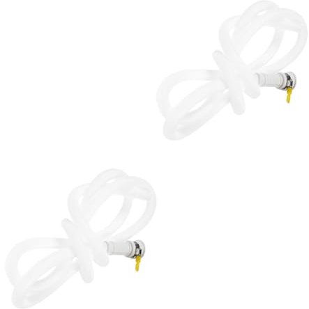 jojofuny 2 Piezas Tubo de drenaje del aire acondicionado ampliable pequeño aire acondicionado portátil desagüe manguera desague tubo plastico